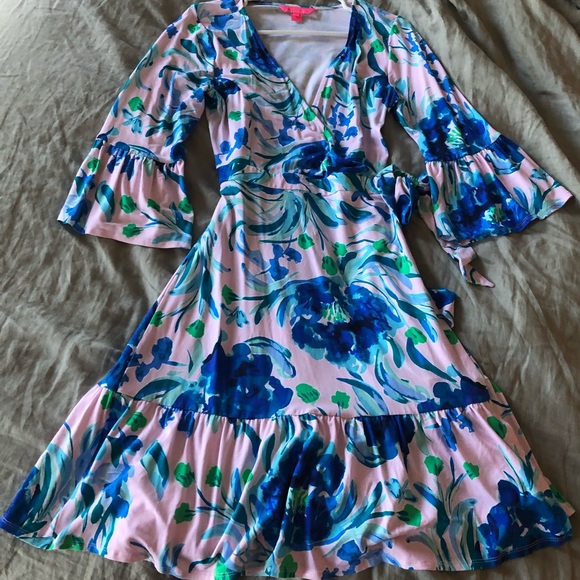 Lilly Pulitzer Dresses & Skirts - Lilly Pulitzer Misha Wrap Dress
